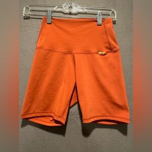 Cleo Harper Vibrant Orange Bike Shorts